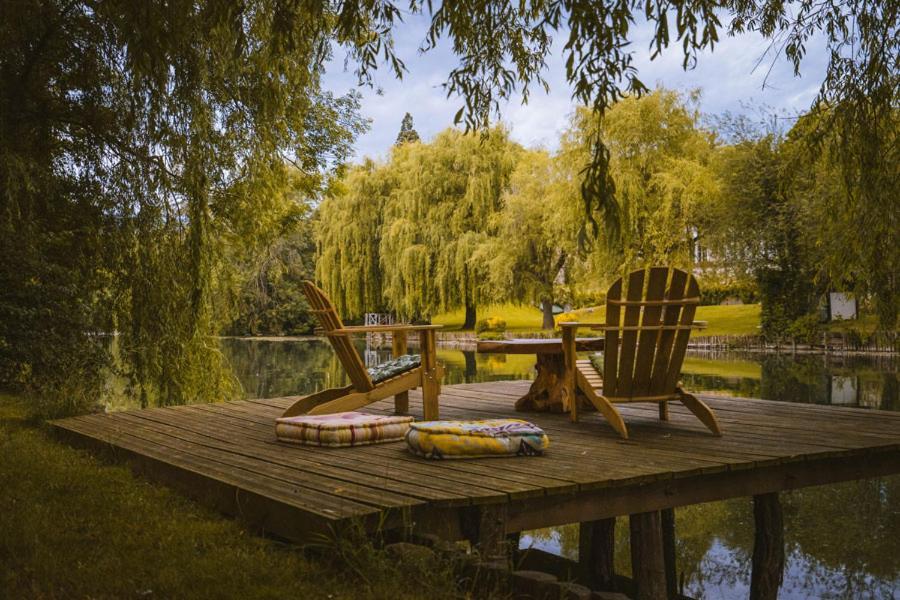 Le Chalet Du Bout Du Monde, En Bord De Riviere ! Grez-sur-Loing Extérieur photo